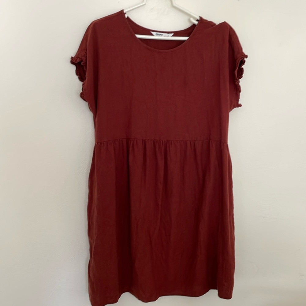 Sonoma Rust Short Dress